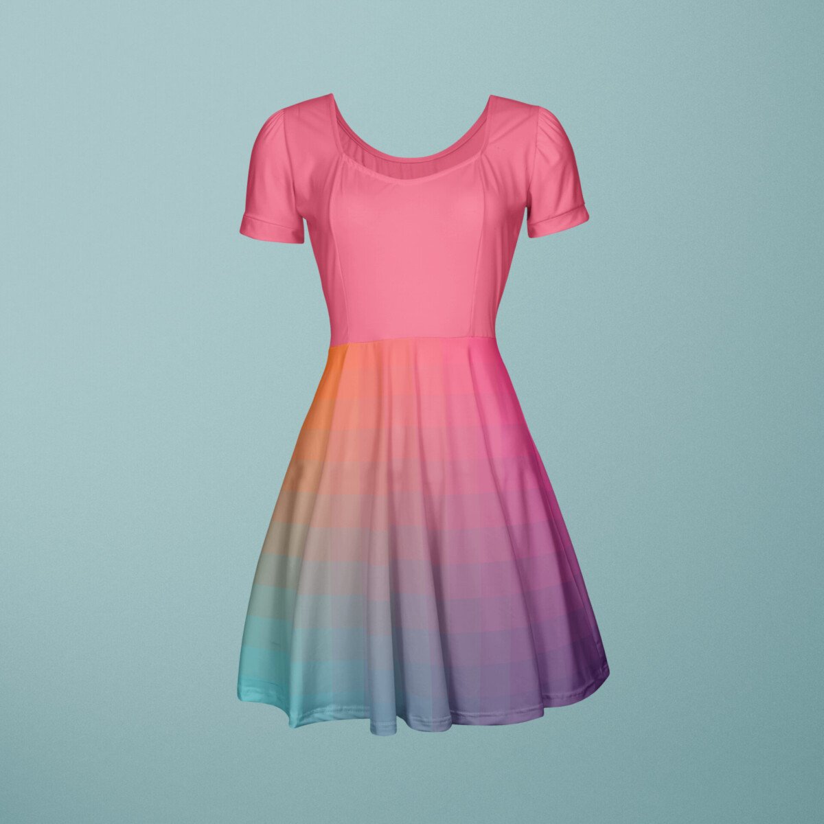 Gradient_Blocks_38_Wavy_Dress