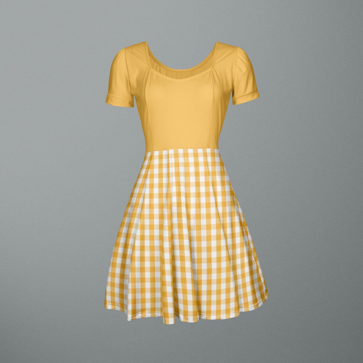 gingham_dots_stitches_gingham_4_Wavy_Dress