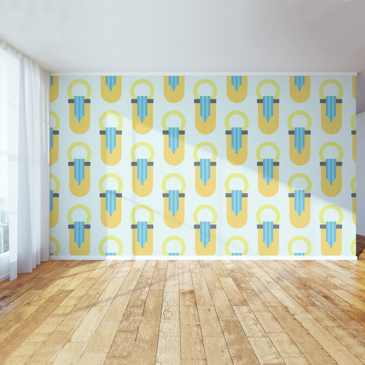 Interior with blank wall