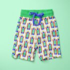 pattern_5_Kids_Cotton_Shorts