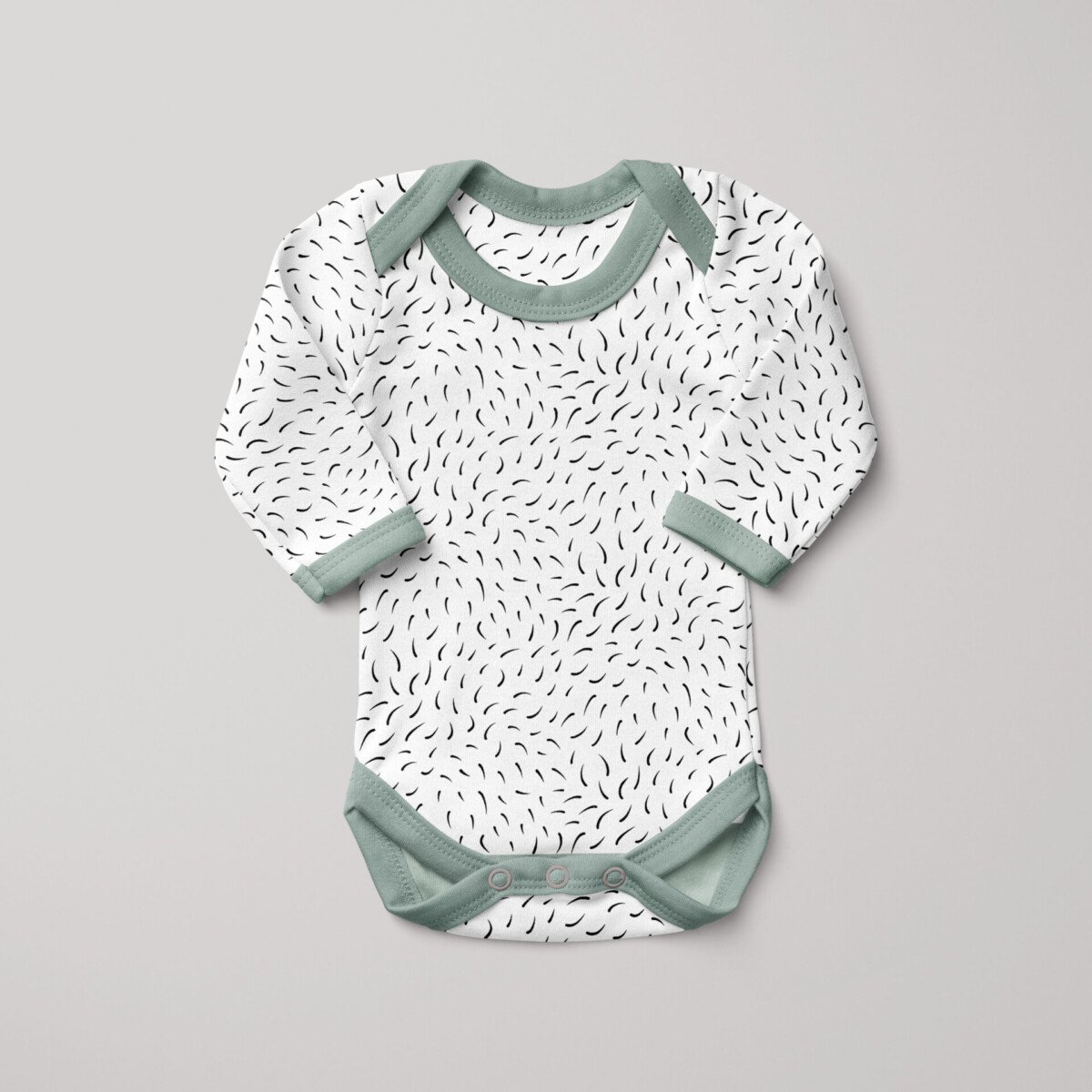 brushstroke_5_ Baby_Long_Sleeve_Bodysuit