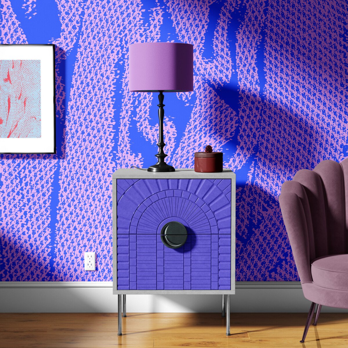 mesh_15_color_1_ Drum_Lampshade_Lamps