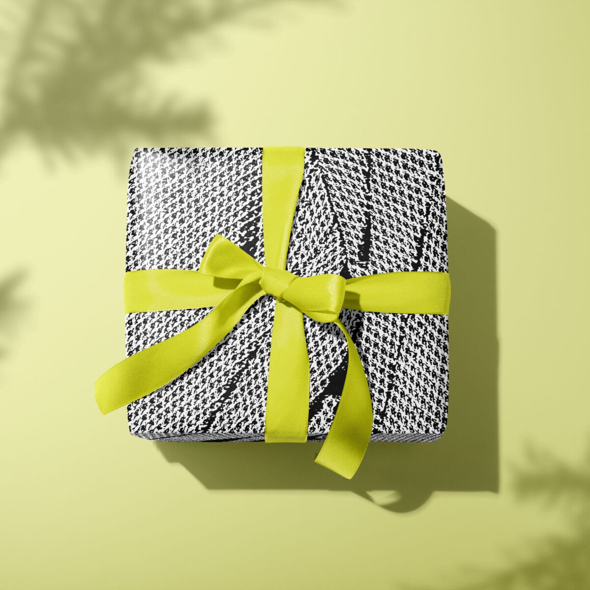 mesh_16_monochrome_ Gift_Box_Wrapping_Paper
