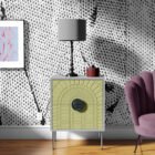 mesh_17_monochrome_ Drum_Lampshade_Lamps