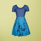 mesh_18_color_2_ Wavy_Dress