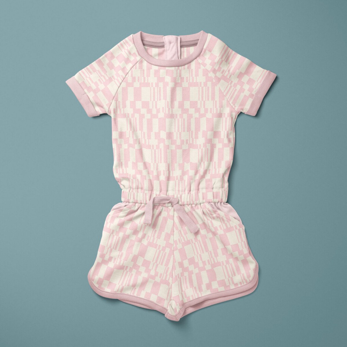 moderniro_geostripes_6_Girl's_Cotton_Playsuit